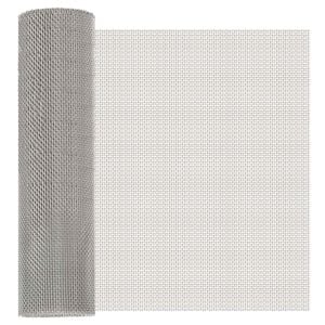 vidaXL S&iacute;ťovina 40 x 500 cm 8 Mesh Nerezov&aacute; ocel 201 Stř&iacute;brn&aacute;