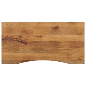 vidaXL Stoln&iacute; deska s v&yacute;řezem 120x60x2,5 cm masivn&iacute; hrub&yacute; mangovn&iacute;k