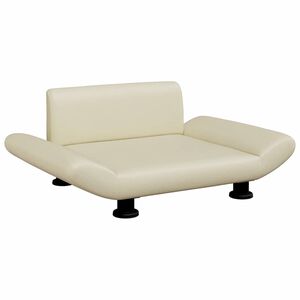 vidaXL Pel&iacute;&scaron;ek pro psy kr&eacute;mov&yacute; 70 x 45 x 28 cm uměl&aacute; kůže