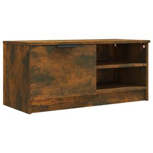 vidaXL TV skř&iacute;ňka kouřov&yacute; dub 80 x 35 x 36,5 cm kompozitn&iacute; dřevo