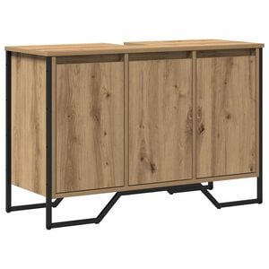 vidaXL Skř&iacute;ňka pod umyvadlo Artisanov&yacute; dub 91 x 35 x 60 cm