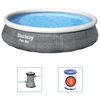 Bestway Nafukovac&iacute; baz&eacute;n Fast Set s čerpadlem 396 x 84 cm