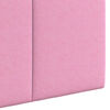 vidaXL Z&aacute;věsn&aacute; čeln&iacute; deska N&aacute;stěnn&yacute; Růžov&aacute; 170 x 55 x 5 cm textil