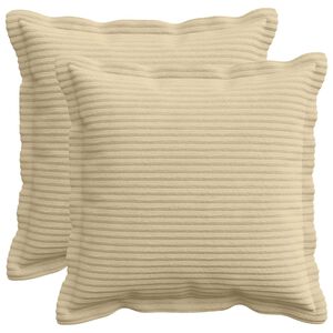 vidaXL Povlak na pol&scaron;t&aacute;ř 2 ks HOUTEN Světle zelen&aacute; &scaron;ed&aacute; 30 x 30 cm
