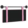 vidaXL Z&aacute;věsn&aacute; čeln&iacute; deska N&aacute;stěnn&yacute; Růžov&aacute; 90 x 55 x 5 cm textil