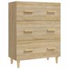 vidaXL Př&iacute;born&iacute;k dub sonoma 70 x 34 x 90 cm kompozitn&iacute; dřevo