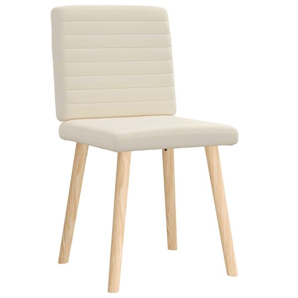 vidaXL Jídelní židle 2 ks len