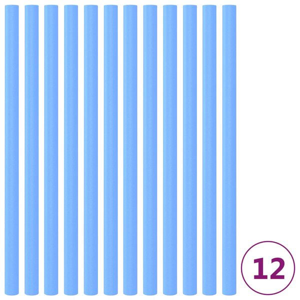 vidaXL Pěnová ochrana na trampolínové tyče 12 ks 92,5 cm modrá