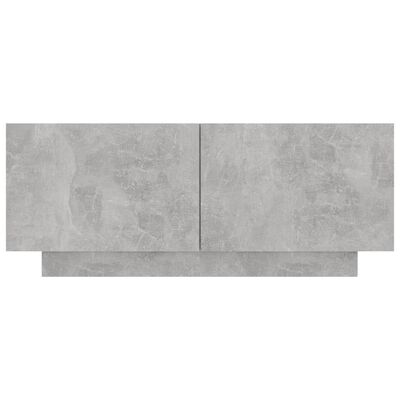 vidaXL Noční stolek betonově šedý 100 x 35 x 40 cm dřevotříska