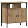vidaXL Koupelnov&aacute; skř&iacute;ňka s umyvadlem Artisan Oak 60x30x60 cm kompozit