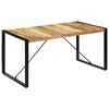 vidaXL J&iacute;deln&iacute; stůl 160 x 80 x 75 cm masivn&iacute; mangovn&iacute;kov&eacute; dřevo