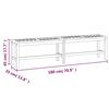 vidaXL Zahradn&iacute; lavice 180 cm masivn&iacute; ak&aacute;ciov&eacute; dřevo