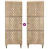 vidaXL Skř&iacute;ň highboard 40 x 33 x 110 cm masivn&iacute; mangovn&iacute;kov&eacute; dřevo