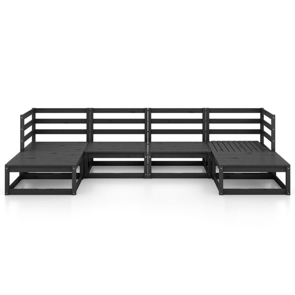 vidaXL 6d&iacute;ln&aacute; zahradn&iacute; sedac&iacute; souprava masivn&iacute; borovice