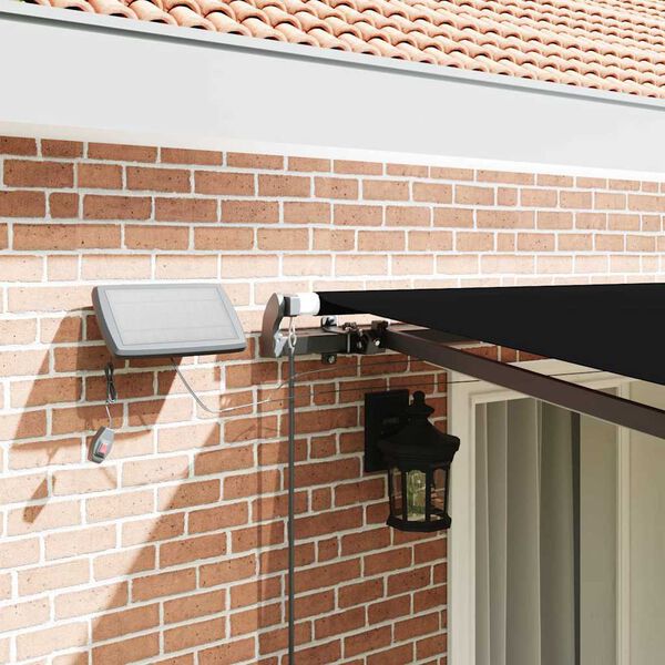 vidaXL Budsorovateln&eacute; zastře&scaron;en&iacute; Čern&aacute; 400 &times; 350 cm textil