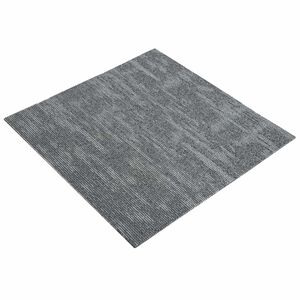 vidaXL Kobercov&aacute; dlaždice Betonově &scaron;ed&aacute; 50 x 50 cm 4 ks PP a bitumen