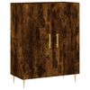 vidaXL Skř&iacute;ň highboard kouřov&yacute; dub 69,5 x 34 x 180 cm kompozitn&iacute; dřevo