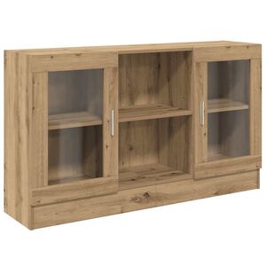 vidaXL Př&iacute;born&iacute;k dub artisan 120 x 30,5 x 70 cm kompozitn&iacute; dřevo