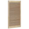 vidaXL Skříňové dveře se dveřmi 4 pcs Přírodní 140.5 x 2.1 x 49.5 cm