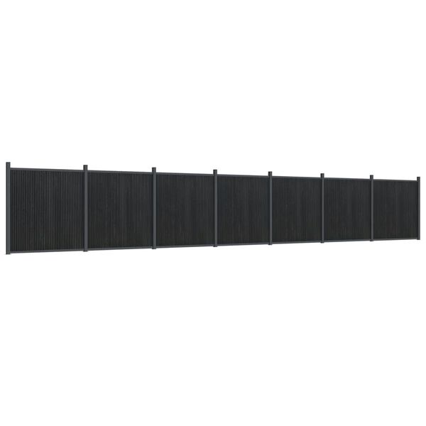 vidaXL Plotov&yacute; d&iacute;lec &scaron;ed&yacute; 1 218 x 186 cm WPC