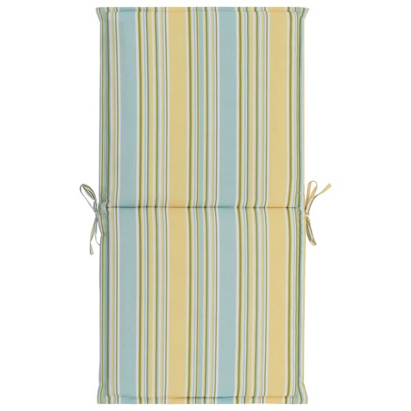 vidaXL Podu&scaron;ky na zahradn&iacute; židle 2 ks v&iacute;cebarevn&eacute; 100 x 50 x 3 cm