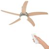 vidaXL Stropn&iacute; ventil&aacute;tor s osvětlen&iacute;m &Oslash; 130 cm Sonoma