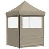 vidaXL Party Stan Taupe 200 x 200 x 306 cm Oxford l&aacute;tka