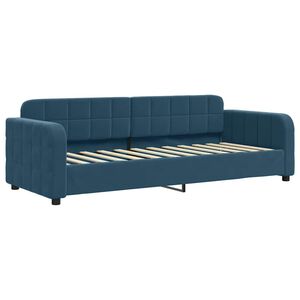 vidaXL V&aacute;lenda modr&aacute; 80 x 200 cm samet