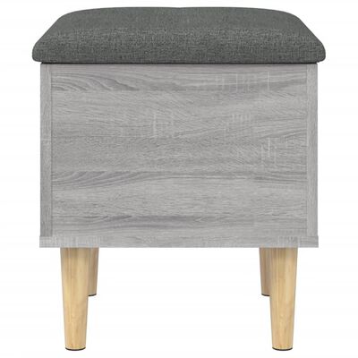 vidaXL Úložná lavice šedá sonoma 42 x 42 x 46 cm kompozitní dřevo