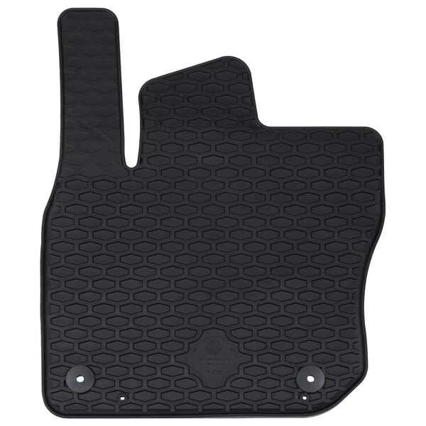 vidaXL Autokoberec 4 pcs Čern&aacute; VW TIGUAN TDI Guma