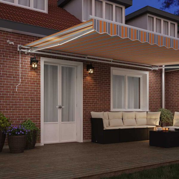 vidaXL Mark&yacute;za V&iacute;cebarevn&yacute; 500 x 300 x 165 cm Polyester a kov