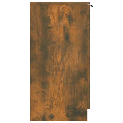 vidaXL Botník kouřový dub 59 x 35 x 70 cm kompozitní dřevo