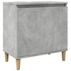 vidaXL Skř&iacute;ňka pod umyvadlo betonově &scaron;ed&aacute; 58x33x60 cm kompozitn&iacute; dřevo
