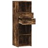 vidaXL Skř&iacute;ň highboard kouřov&yacute; dub 40 x 42,5 x 124 cm kompozitn&iacute; dřevo