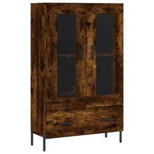 vidaXL Skř&iacute;ň highboard kouřov&yacute; dub 69,5 x 31 x 115 cm kompozitn&iacute; dřevo