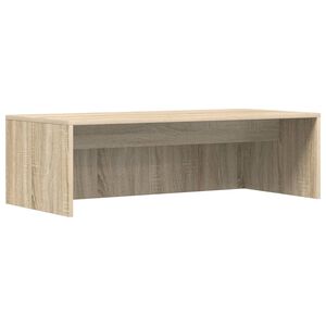 vidaXL N&aacute;stěnn&yacute; stolek Sonoma dub Kompozitn&iacute; dřevo 100 x 45 x 30 cm