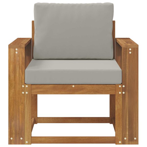 vidaXL Venkovn&iacute; pohovka Masivn&iacute; ak&aacute;ciov&eacute; dřevo a polyester