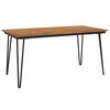vidaXL Zahradn&iacute; stůl s nohami typu hairpin 160x80x75 cm masivn&iacute; ak&aacute;cie