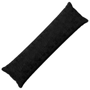 vidaXL Povlak na pol&scaron;t&aacute;ř HOUTEN Čern&aacute; 40 x 145 cm Uměl&aacute; kr&aacute;lič&iacute;