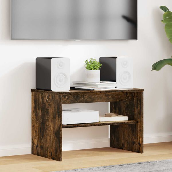 vidaXL Televizn&iacute; skř&iacute;ň Kouřov&yacute; dub 60 x 35 x 40 cm kompozitn&iacute; dřevo