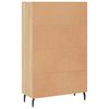 vidaXL Skř&iacute;ň highboard dub sonoma 69,5 x 31 x 115 cm kompozitn&iacute; dřevo