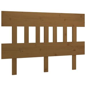 vidaXL Čelo postele medově hněd&eacute; 203,5 x 3 x 81 cm masivn&iacute; borovice