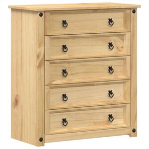 vidaXL Komoda Corona 80 x 40 x 89 cm masivn&iacute; borov&eacute; dřevo