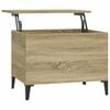 vidaXL Konferenčn&iacute; stolek dub sonoma 60x44,5x45 cm kompozitn&iacute; dřevo