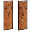 vidaXL Vě&scaron;&aacute;ky na kab&aacute;ty 2 ks 35x1x90 cm masivn&iacute; dřevo ak&aacute;cie