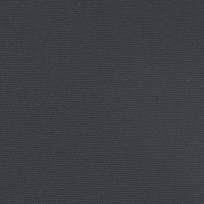 vidaXL Zatahovací boční markýza černá 160 x 600 cm