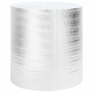 vidaXL Reflexn&iacute; f&oacute;lie za radi&aacute;tor Stř&iacute;brn&aacute; 5 x 0,5 m Polyethylen