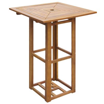 vidaXL Bistro stolek 75 x 75 x 110 cm masivní akáciové dřevo