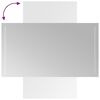 vidaXL Koupelnov&eacute; zrcadlo s LED osvětlen&iacute;m 50 x 90 cm