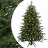 vidaXL Uměl&yacute; Skl&aacute;dac&iacute; V&aacute;nočn&iacute; Strom 120 cm 150 LED Tepl&aacute; b&iacute;l&aacute;